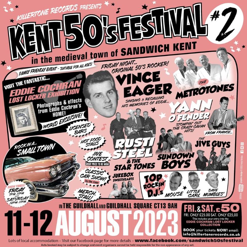 Kent 50s Festival 2023 Sandwich Is Open