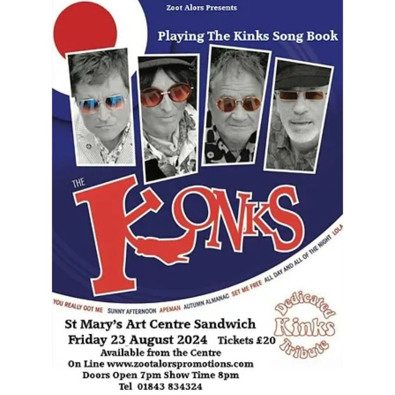 Image representing The Konks live at St Mary's Art Centre from Sandwich Is Open