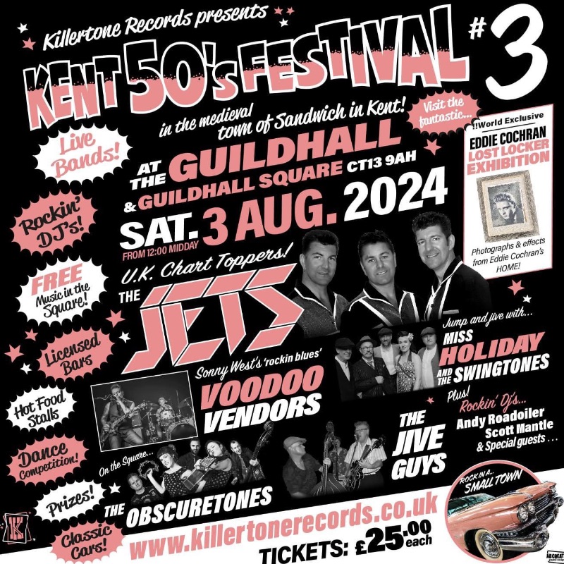 Image representing 3rd Annual Kent 50s Festival from Sandwich Is Open